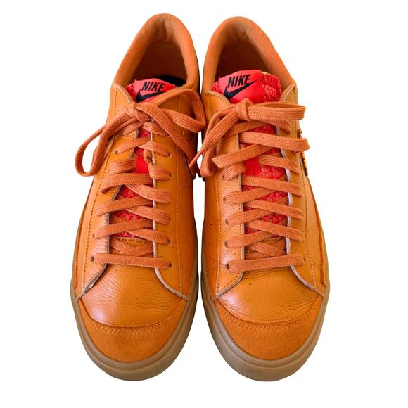 Nike Limited Edition Blazer Low 77 ID Orange Sneakers Shoes Streetwear Mens 12 main image 9